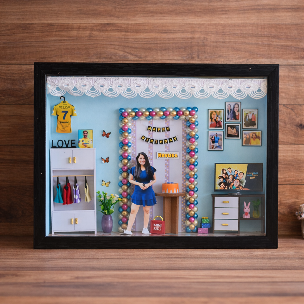 HER HAPPY CORNER Miniature frame