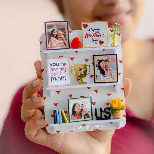 Mother's Day Special Miniature Shelf Fridge Magnet/Stand