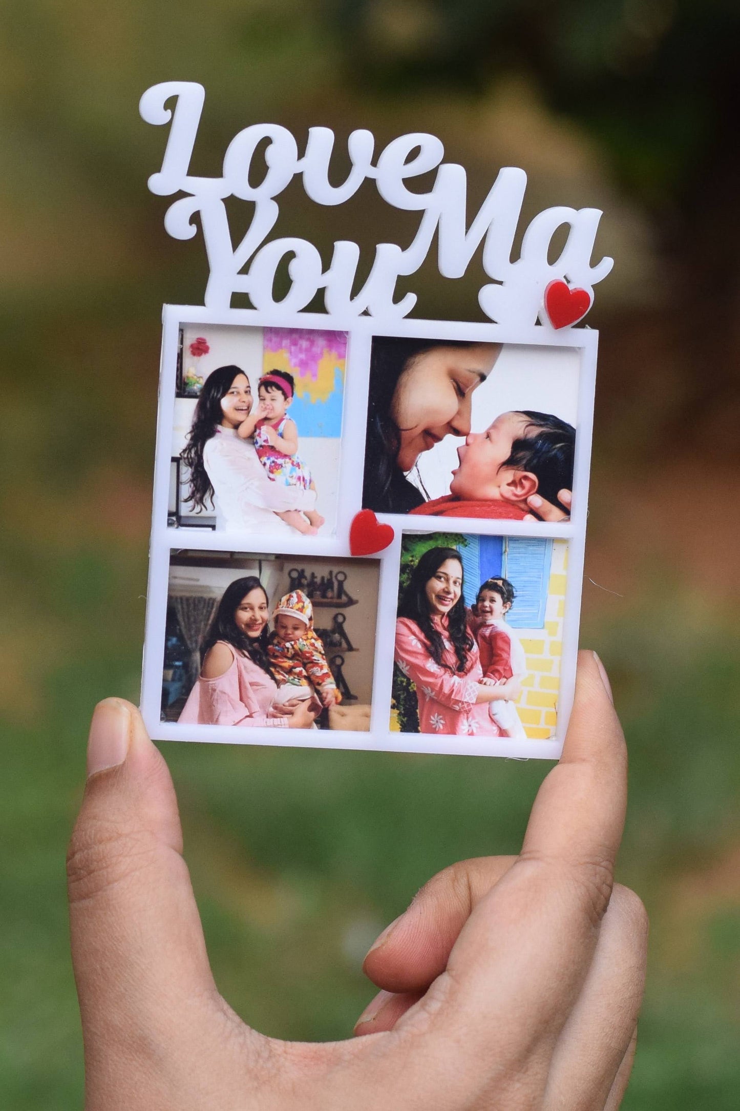 PHOTO COLLAGE FRIDGE MAGNET - Mother's Day