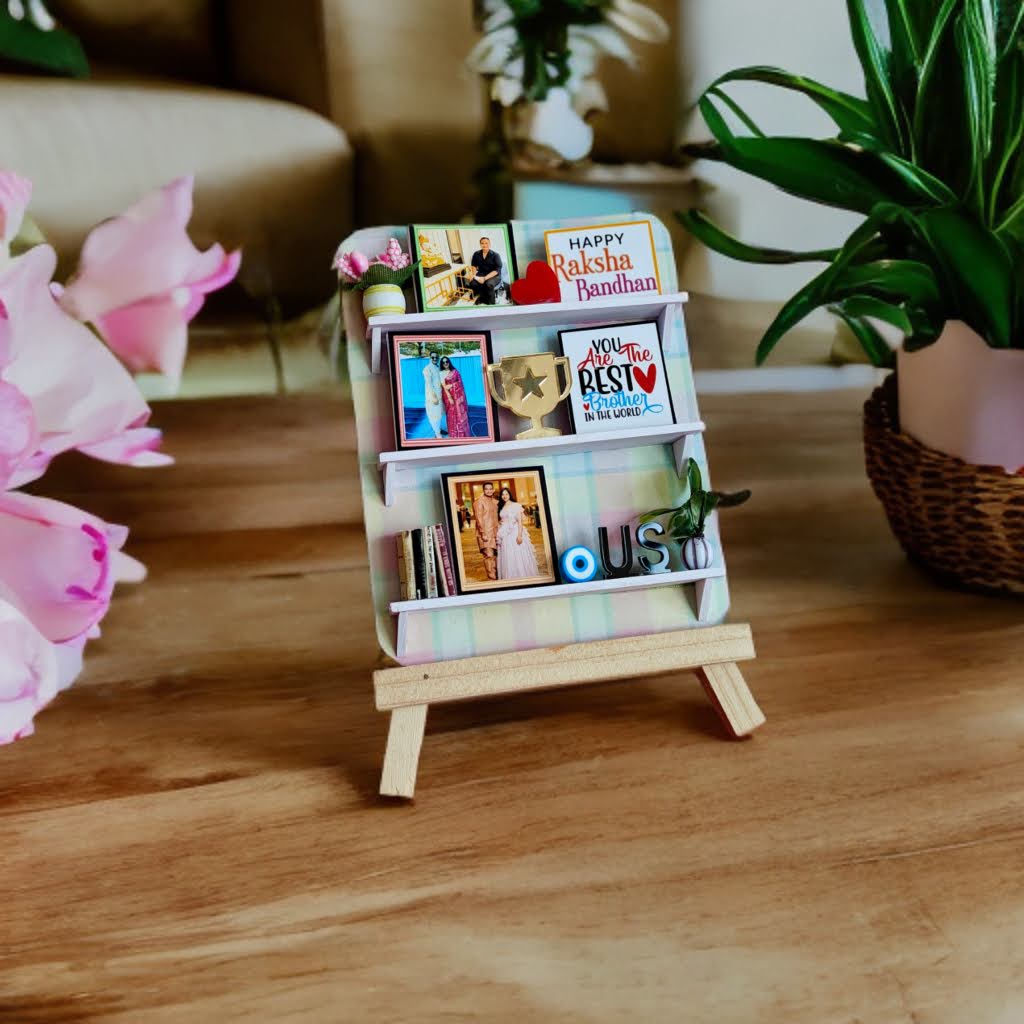 Miniature Shelf Fridge Magnet/Stand - Rakhi Special