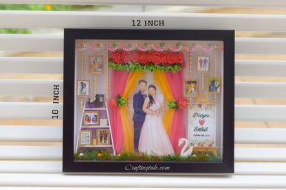 THE WEDDING Miniature Frame Design 1