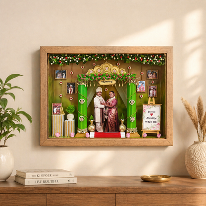 "THE WEDDING" MINIATURE WALL DESIGN 6