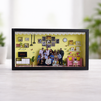 "OUR HAPPY FAMILY" MINIATURE WALL