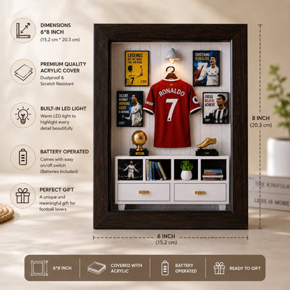 "THE JERSEY" Miniature Frame
