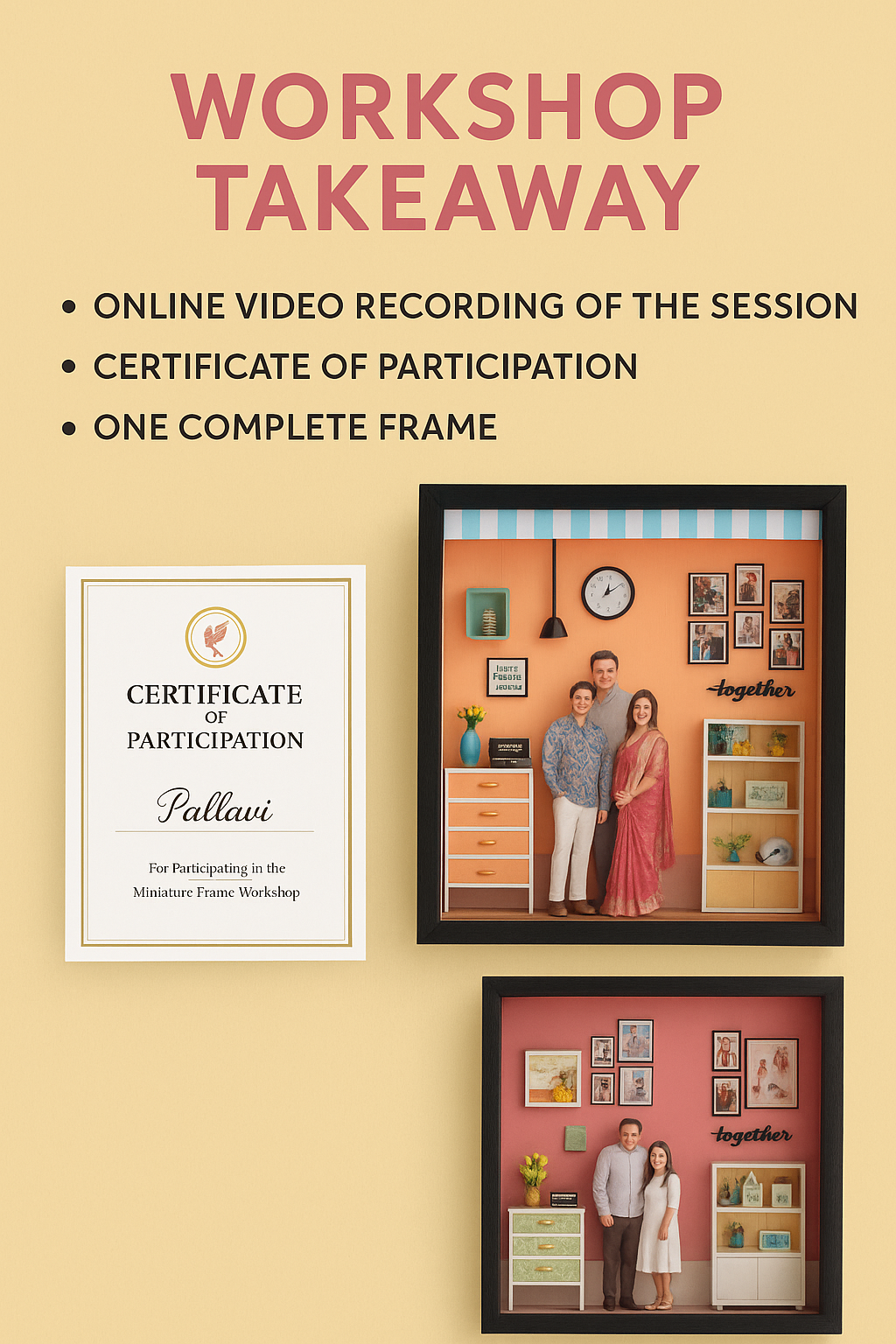 Miniature Frame Workshop (Online)