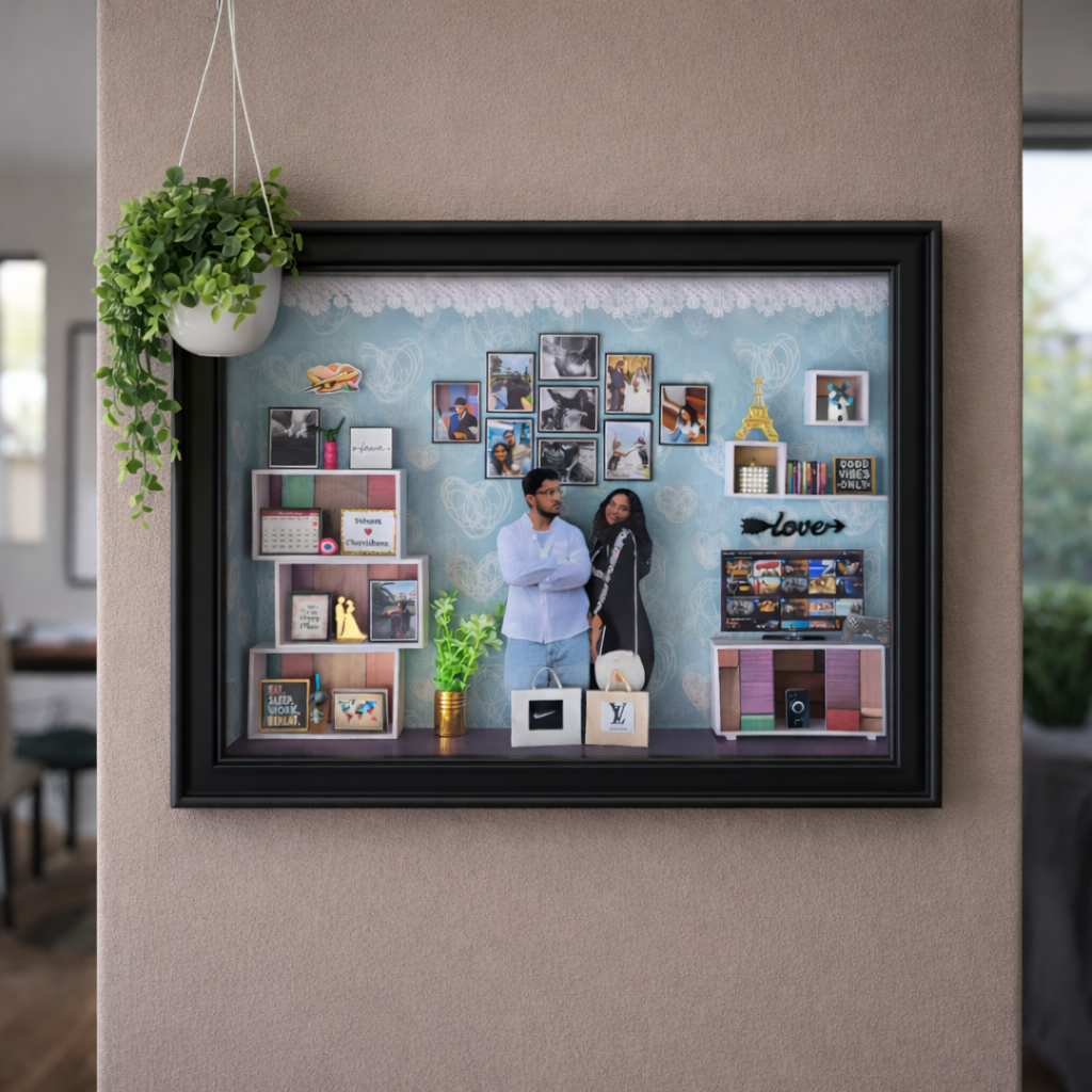 "OUR HAPPY PLACE" MINIATURE WALL