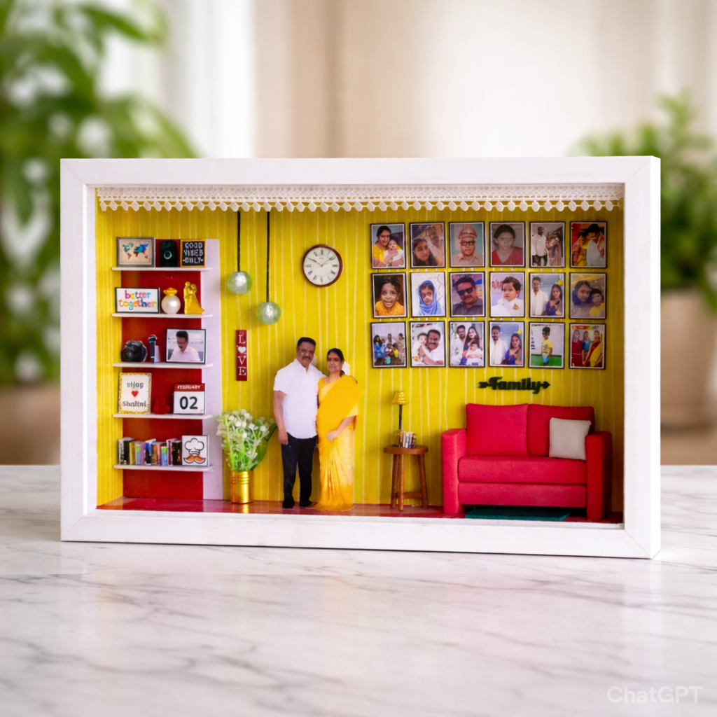 "OUR HAPPY PLACE" MINIATURE WALL