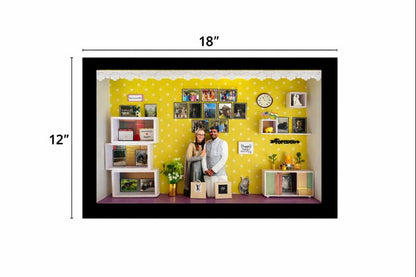 "OUR HAPPY PLACE" MINIATURE WALL