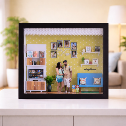 "OUR HAPPY PLACE" MINIATURE WALL