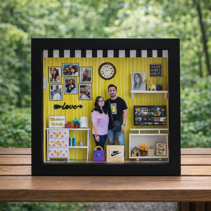 "OUR HAPPY PLACE" MINIATURE WALL