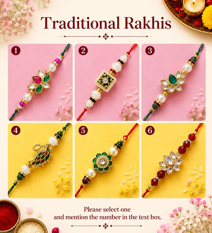 PERSONALISED RAKHI HAMPER - 4