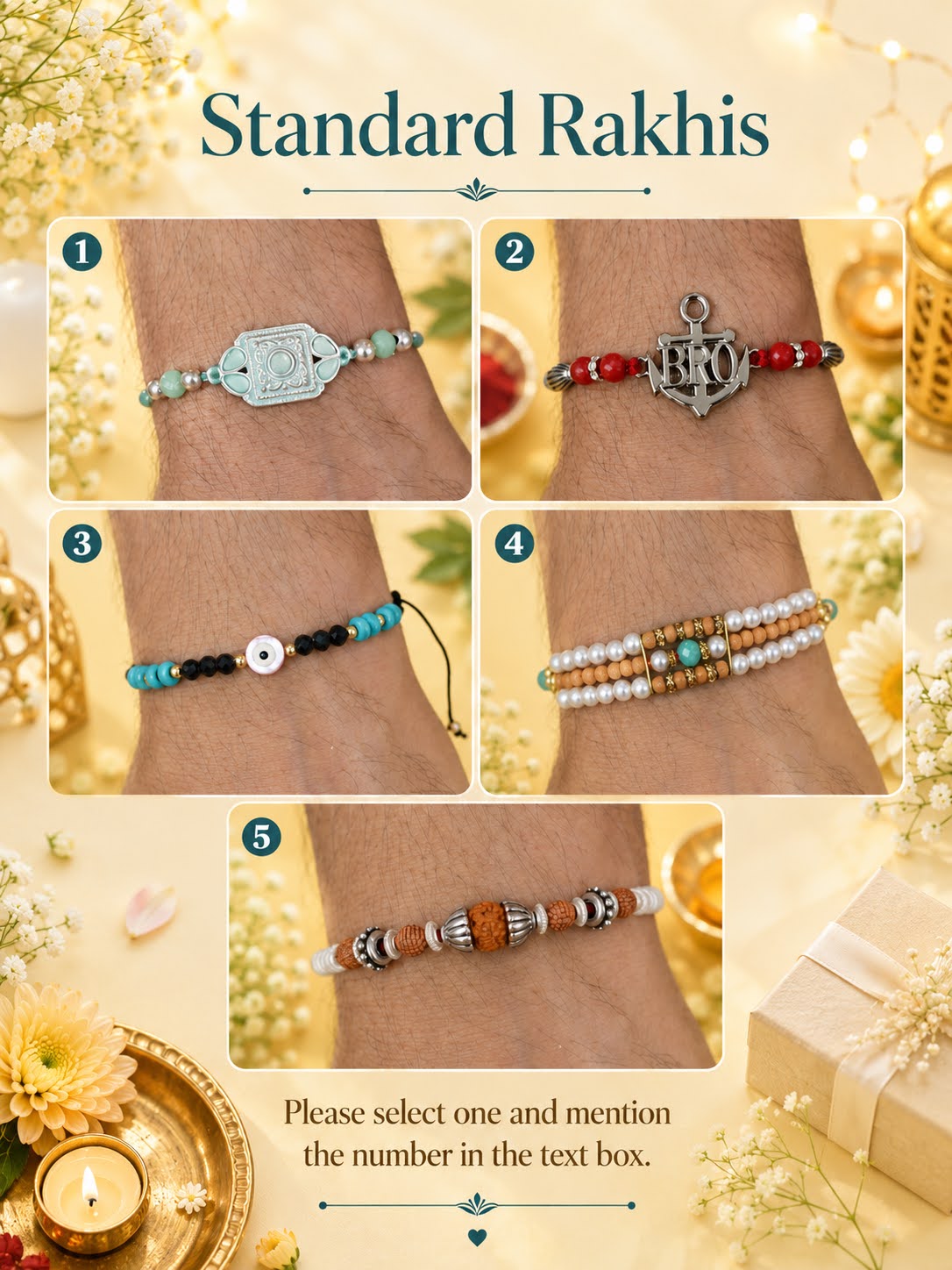 PERSONALISED RAKHI HAMPER - 4