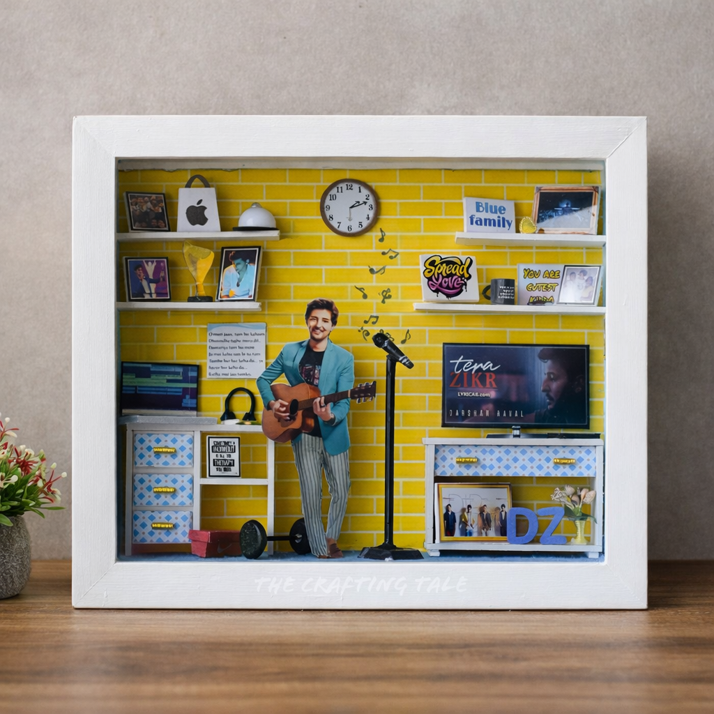 HIS HAPPY CORNER Miniature Frame