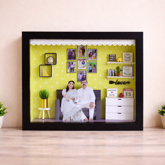 "THE LOVE SOFA" MINIATURE WALL