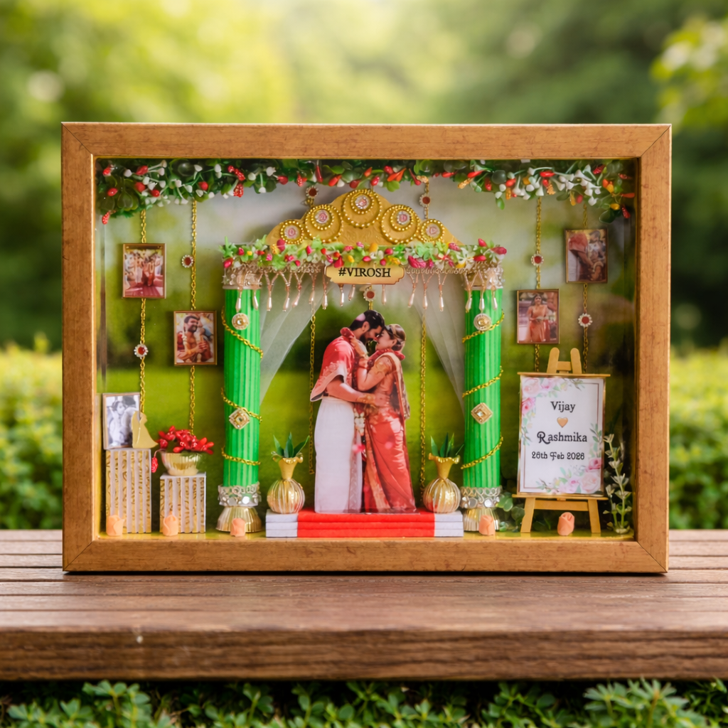 "THE WEDDING" MINIATURE WALL DESIGN 6