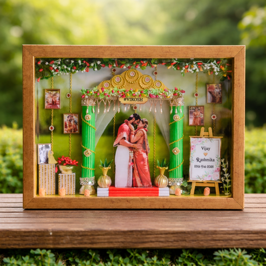 "THE WEDDING" MINIATURE WALL DESIGN 6