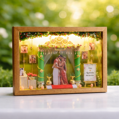 "THE WEDDING" MINIATURE WALL DESIGN 6