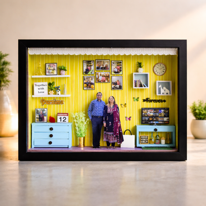 "OUR HAPPY PLACE" MINIATURE WALL