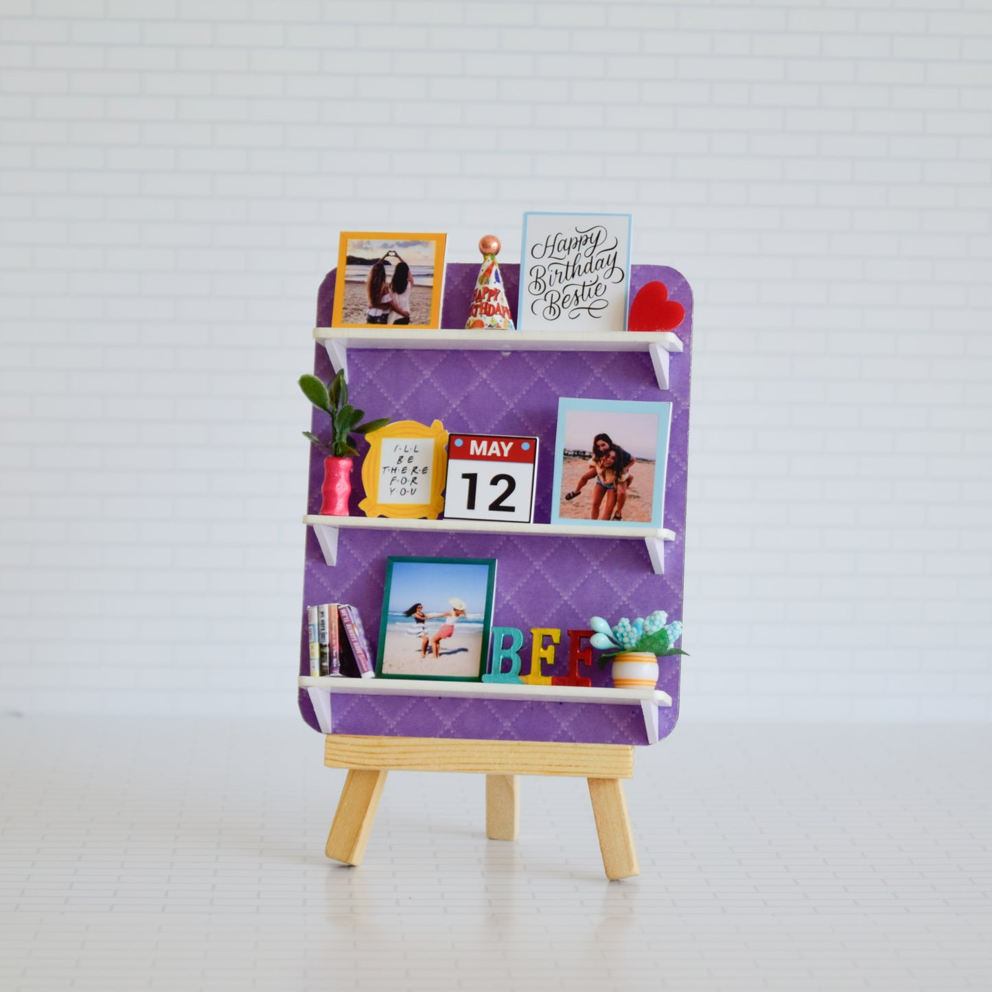 MINIATURE SHELF FRIDGE MAGNET