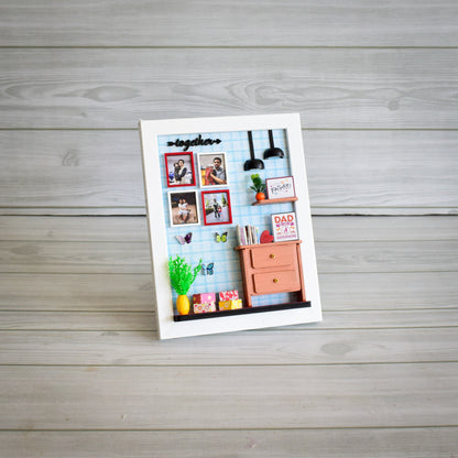 FATHER'S DAY "THE CUTE CORNER"  MINIATURE FRAME