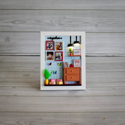 FATHER'S DAY "THE CUTE CORNER"  MINIATURE FRAME