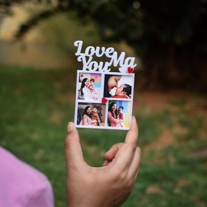 PHOTO COLLAGE FRIDGE MAGNET - Mother's Day
