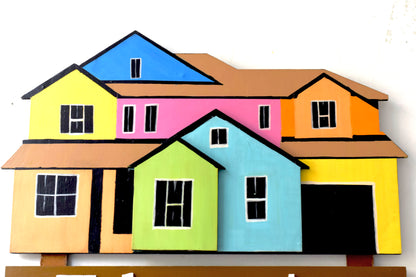 "CUTE HOMES" HOUSE NAMEPLATE DESIGN 2