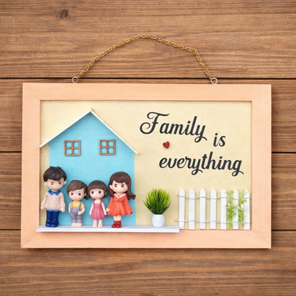 "OUR LITTLE FAMILY" HOUSE NAMEPLATES