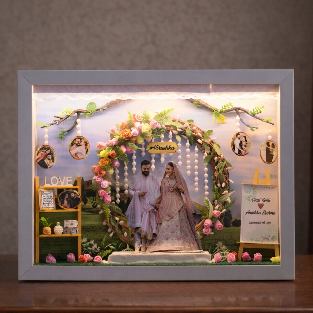 "THE WEDDING" MINIATURE WALL DESIGN 4