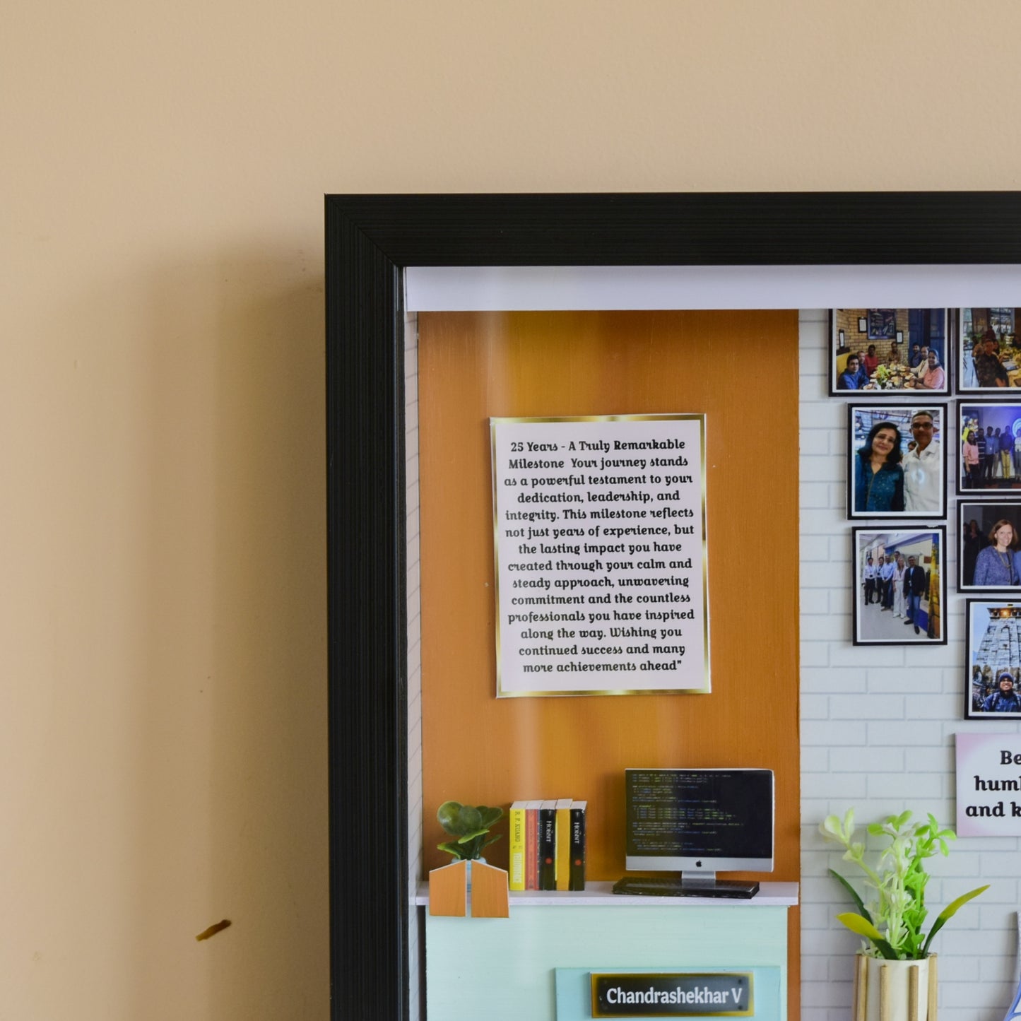 Office/ Corporate Theme Miniature Frame