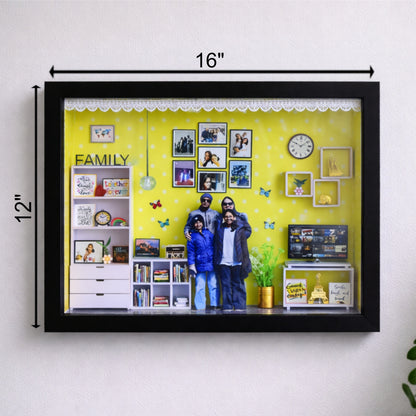 "OUR HAPPY FAMILY" MINIATURE WALL