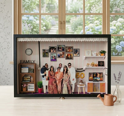 "OUR HAPPY FAMILY" MINIATURE WALL