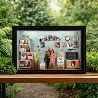"OUR HAPPY PLACE" MINIATURE WALL