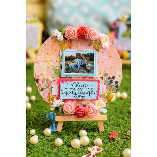 Mini Message Frames Unique Personalized wedding frames and hamper | 3D miniature LED frame ...