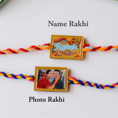 PERSONALISED PREMIUM RAKHI HAMPER
