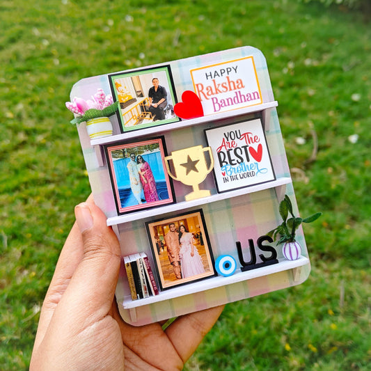 Miniature Shelf Fridge Magnet/Stand - Rakhi Special