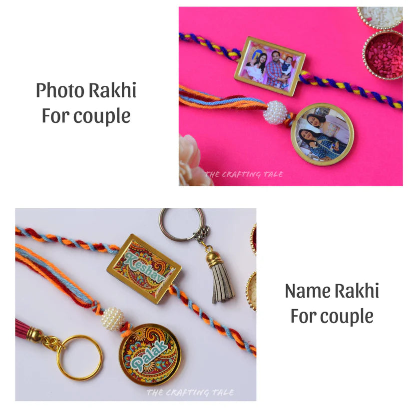 PERSONALISED PREMIUM RAKHI HAMPER