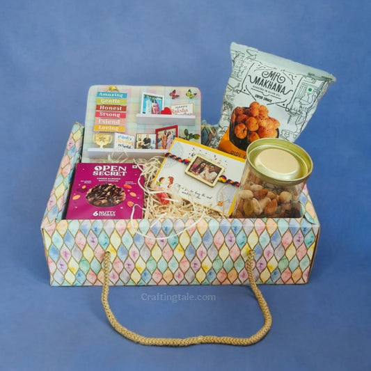 PERSONALISED PREMIUM RAKHI HAMPER