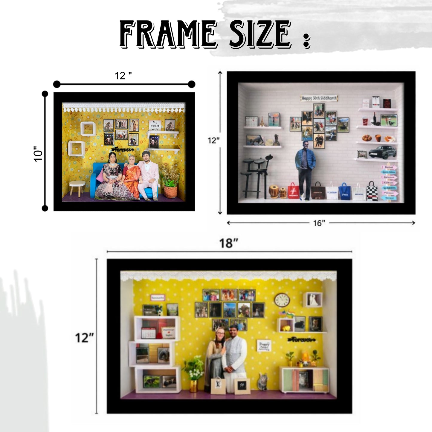 "OUR HAPPY PLACE" MINIATURE WALL