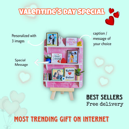 Miniature Shelf Design 1 - Valentine's Day