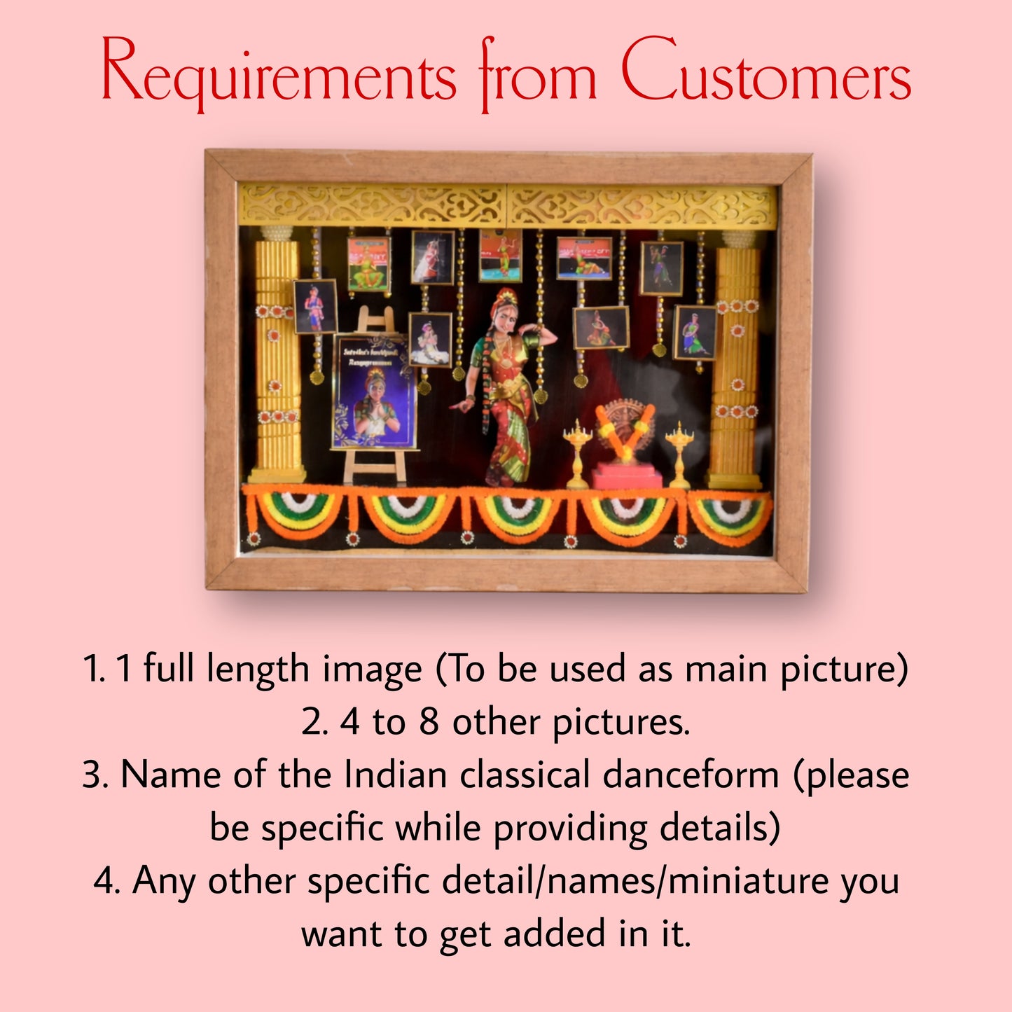 " Classical Theme " MINIATURE FRAME