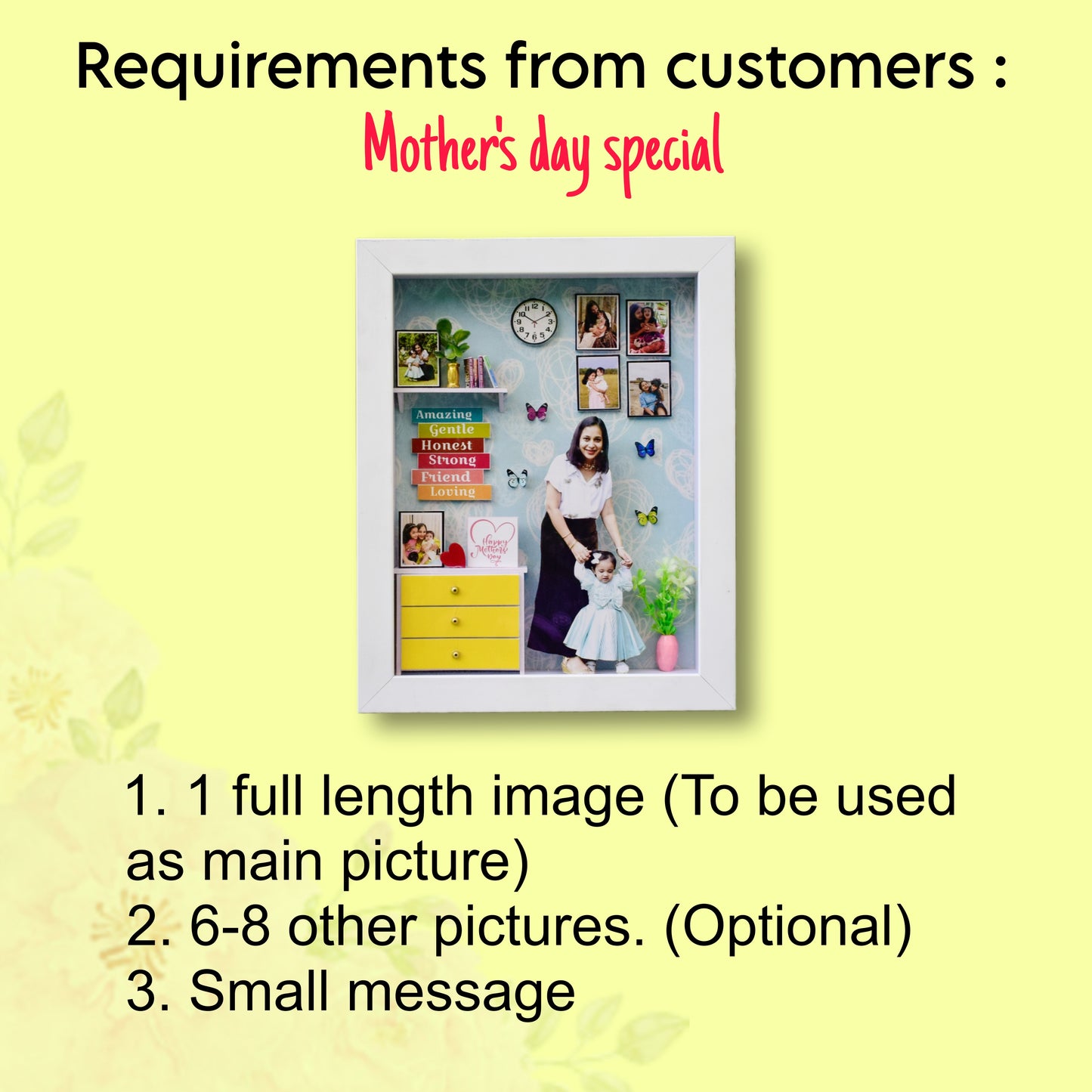 Mother's Day Special Miniature Frame