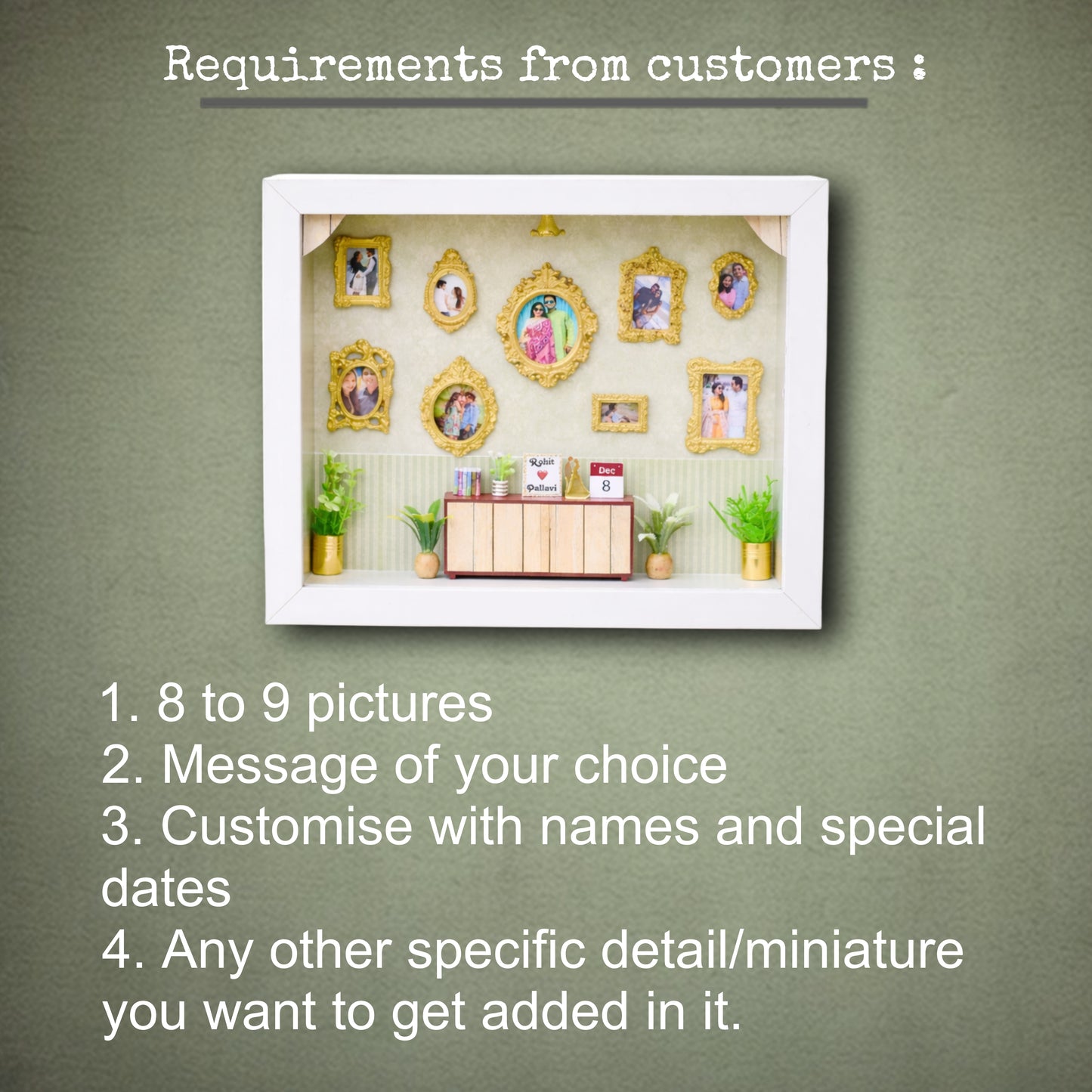 "MUSEUM OF US" MINIATURE WALL