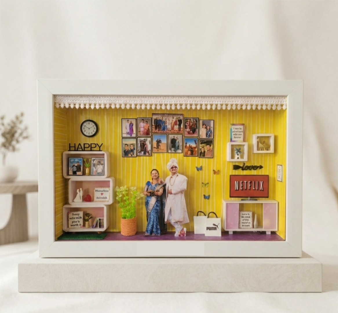 "OUR HAPPY PLACE" MINIATURE WALL
