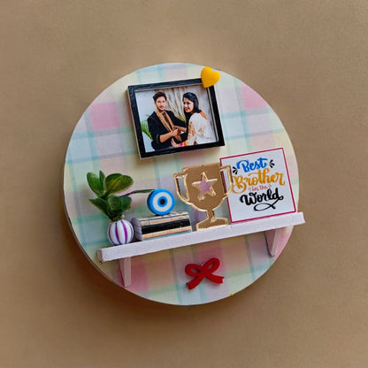 "HAPPY WISHES" MINIATURE SHELF