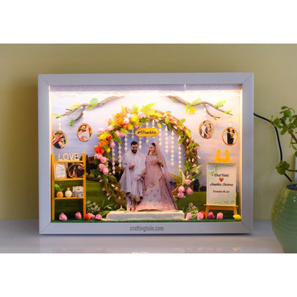 "THE WEDDING" MINIATURE WALL DESIGN 4