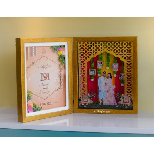 WEDDING CARD (BOOK FRAME)