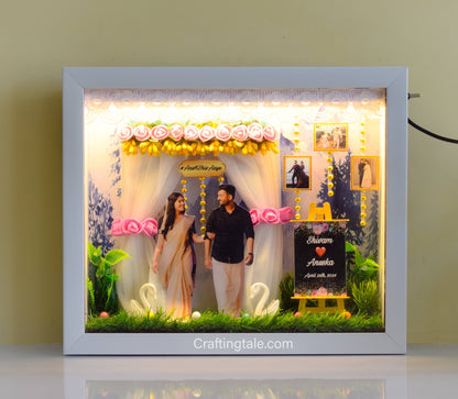 "THE WEDDING" MINIATURE WALL DESIGN 3