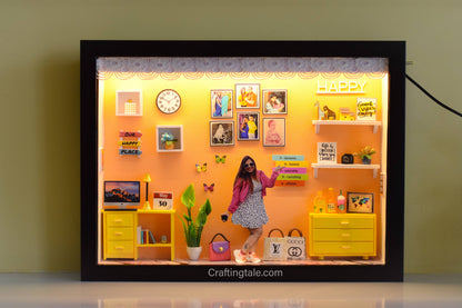 HER HAPPY CORNER Miniature frame