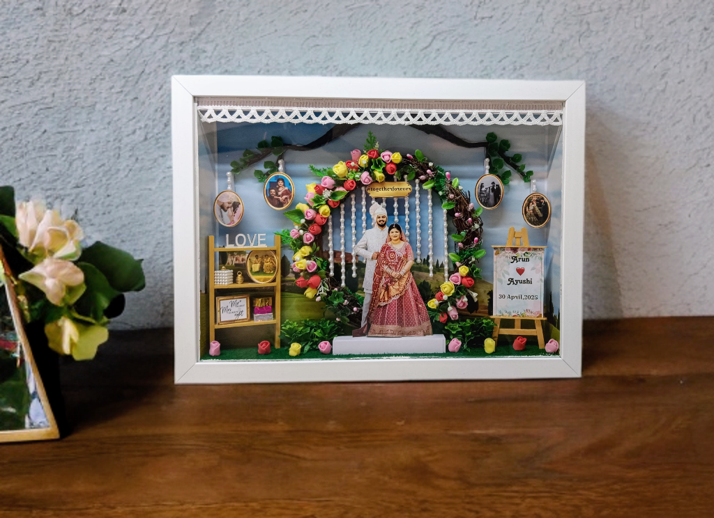 "THE WEDDING" MINIATURE WALL DESIGN 4